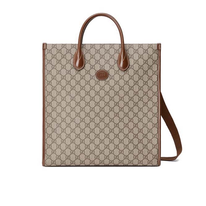 GUCCI MEDIUM TOTE WITH INTERLOCKING&G 674155 92THG 8563 (38.5*36*12cm) GUCCI MEDIUM TOTE WITH INTERLOCKING&G 674155 92THG 8563 (38.5*36*12cm)